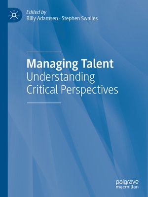 cover image of Managing Talent